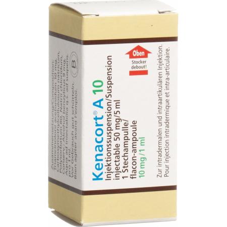 Kenacort A 10 Injektionssuspension 50 mg / 5 ml Durchstf 5 ml - PrimeCare Global